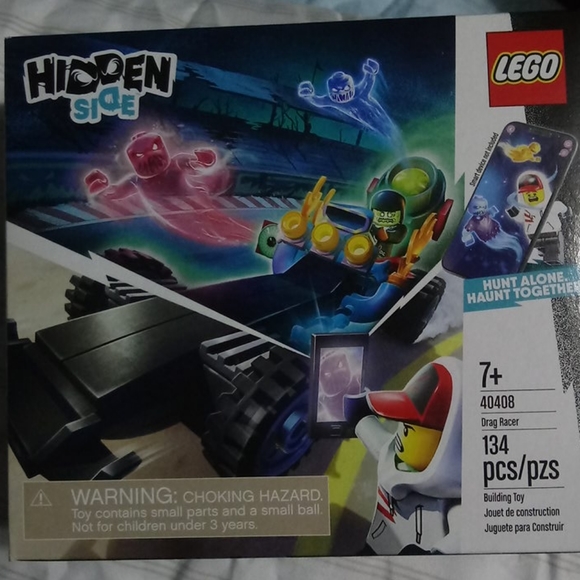 Lego Other - NIB 2 Lego Drag Racer Hidden Side sets